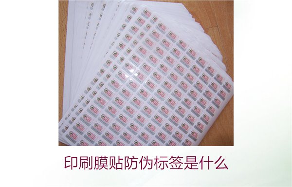 印刷膜貼防偽標簽是什么？解析印刷膜貼防偽標簽的特點與應用(圖3)